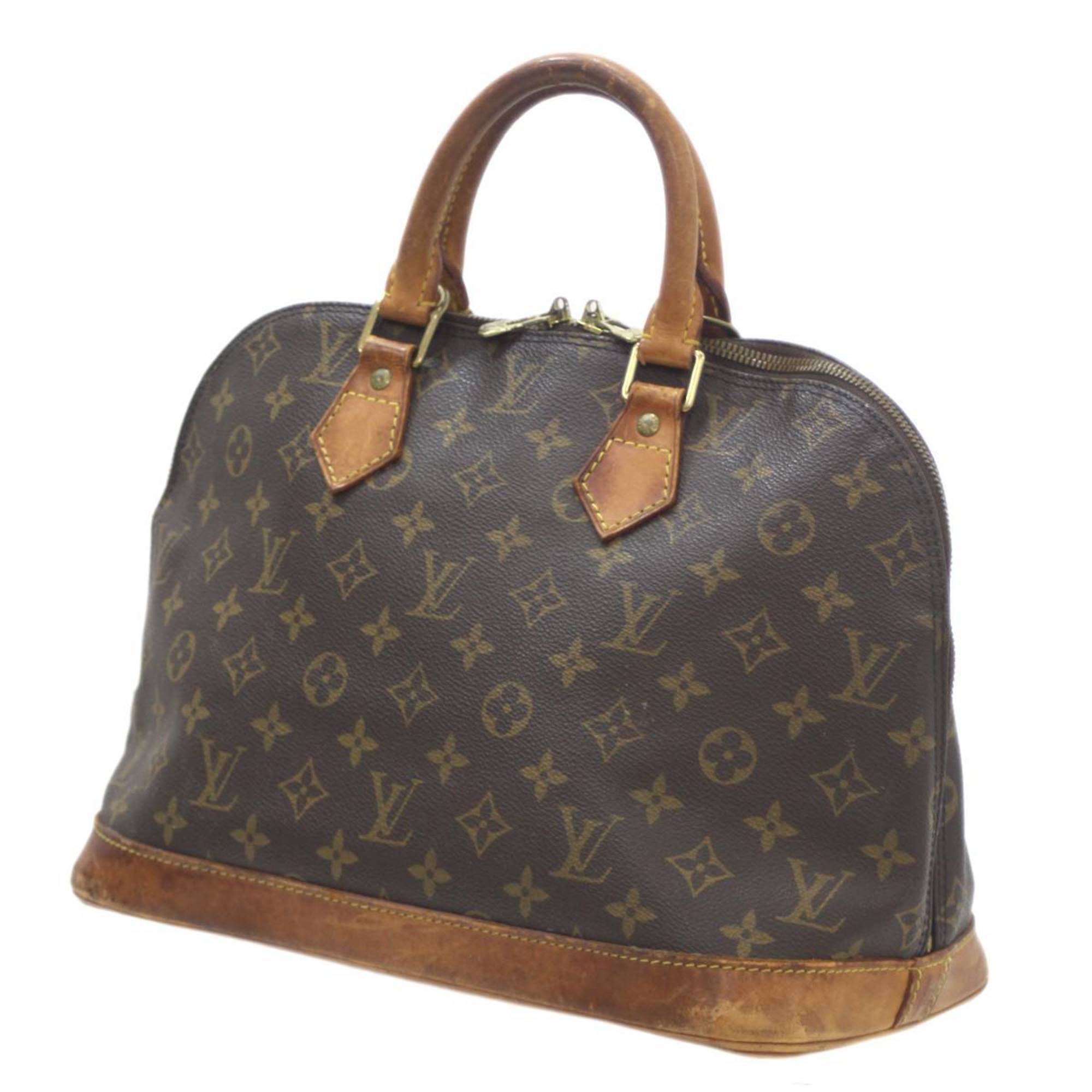 Louis Vuitton Alma Pm Handbag Monogram M53151 Ba0935